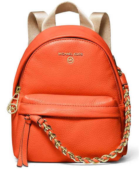 michael michael kors slater mini leather convertible messenger backpack|Michael Kors slater backpack small.